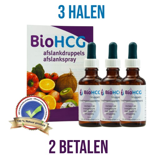 BioHCG Druppels Actie BioHCG Druppels Actie
